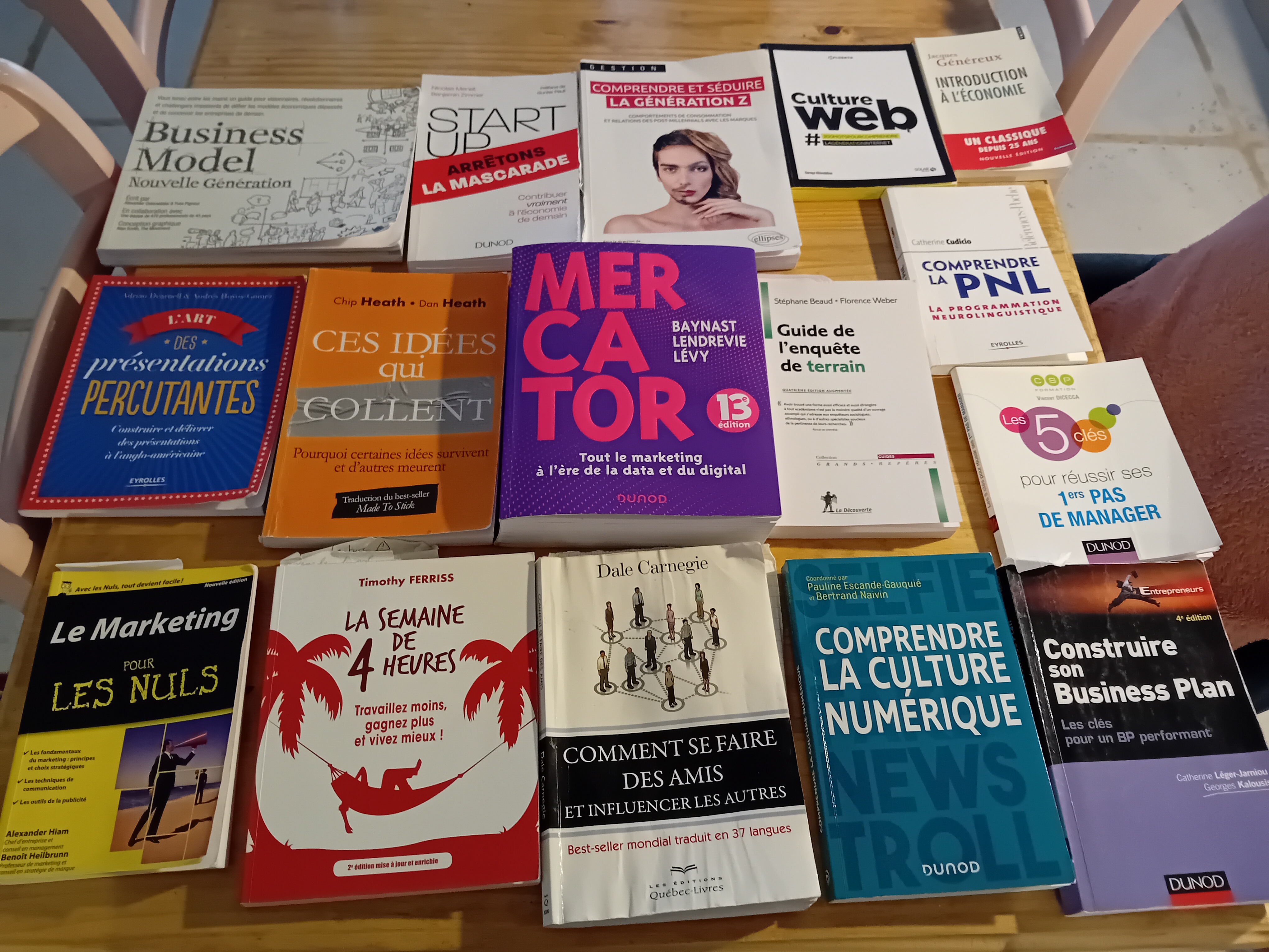 Capture d'écran livre marketing